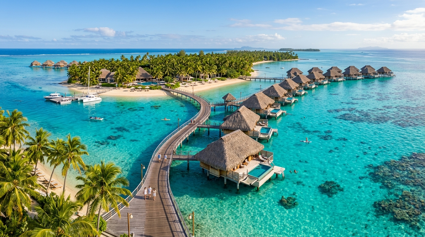 Tropical Resort Banner